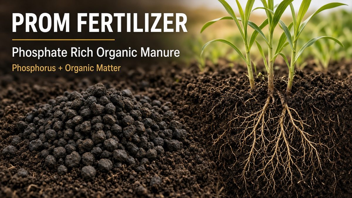 PROM Fertilizer: Benefits, Dose, Uses & How Phosphate Rich Organic Manure Works