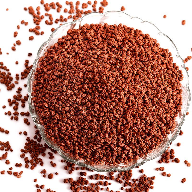 Red zyme fertilizer granules