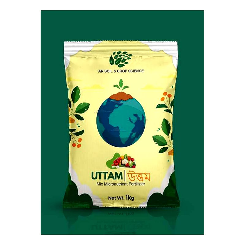 UTTAM organic fertilizer granules India — AR Soil Gujarat